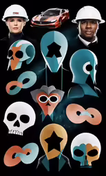 a poster shows different types of objects