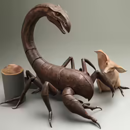 two different looking lizards and a cup