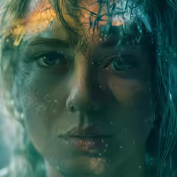 an image of a woman in the water