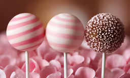 some candy like items that are on a stick