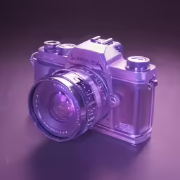 a close up shot of an analog camera