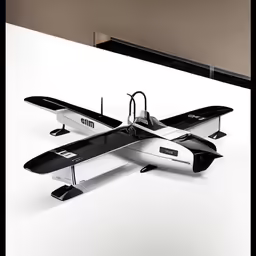 two planes are flying on a light background