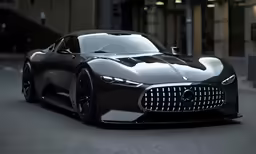 the all - new, unique car looks very futuristic