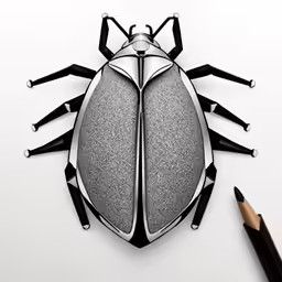 a picture of a bug that is on the wall