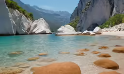 a beautiful beach that has some very nice rocks