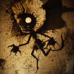the black and white image shows an overhead shot of a candle