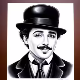 the caricature of johnny deppora