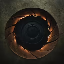 this is an image of a decorative circular object