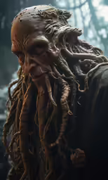 the lord of death is wearing dread locks