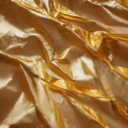 an image of metallic fabric closeup on the floor