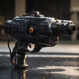 a camera that is connected to a tripod