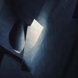 the walls are made of concrete with a hole at the center