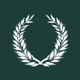 the letter o is made up of leaves