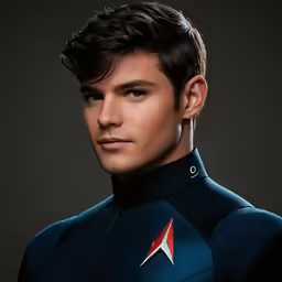 a man in a uniform poses for a portrait