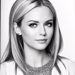 the beautiful blonde model is posing for a photo