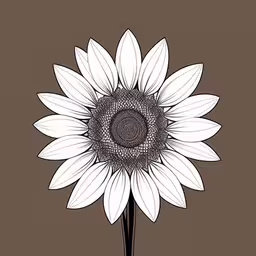 /tmp/FOOAywqla.jpg = a drawing of a sunflower on a dark background
,/tmp/FOOAywqla.jpg = the image has an abstract flower design on it
,/tmp/FOOAywqla.jpg = a black and white drawing of a sunflower
,/tmp/FOOAywqla.jpg = the pattern for a flower is drawn with pen and ink
,/tmp/FOOAywqla.jpg = a white sunflower on brown background
,/tmp/FOOAywqla.jpg = a white and black drawing of a sunflower
,/tmp/FOOAywqla.jpg = an abstract white flower on a brown background
