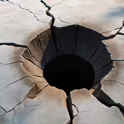 a hole in the floor is almost as dirty as a human