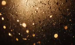 rain drops falling from the window onto the glass