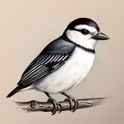 a small bird standing on top of a tree branch