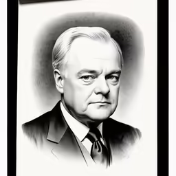 a photo of a man wearing a suit and tie