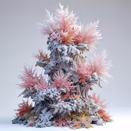 this is an arrangement of many trees and branches