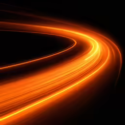 an abstract photo of fire in the night