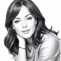 a woman in white shirt posing for a picture