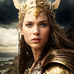 an image of a beautiful woman dressed as wonder