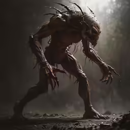 an evil creature from a fantasy sci - fi fi movie