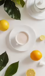 a close up of fruit on a table