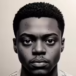 a man has his eyes closed while wearing a sweater