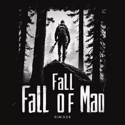 the game poster of fall of mad for pc