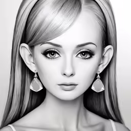 the female doll with blonde hair is shown