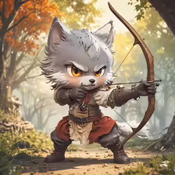 the character from the game the legend of zelda with a bow