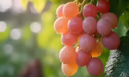 berries in an evergreen tree with bright sunlight