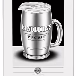 the advertisement poster for a beer