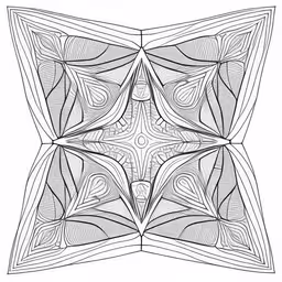 an abstract pattern in black and white,a black and white image of abstract shapes