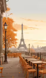 this is an image of the eiffel tower in paris
