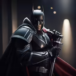 the batman movie is taking place on a large screen