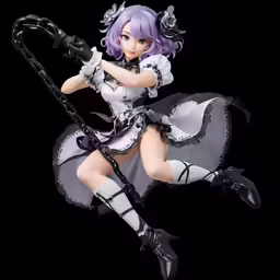 the doll is dressed as an angel girl