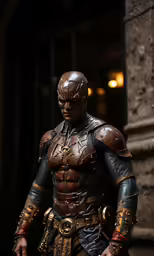 an image of a costumed man in armor