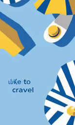 a poster of different umbrellas that says uk to gravel