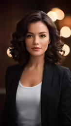 an image of a woman that is in the dark