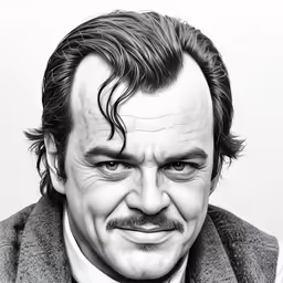 a close up of a person wearing a suit