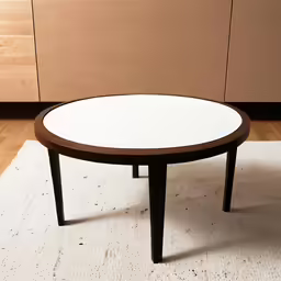 a table that is sitting on the floor