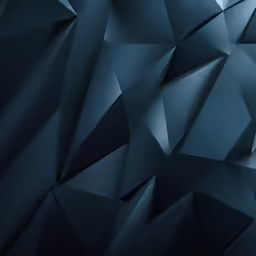 an intricate, blue background that looks like a bunch of triangles