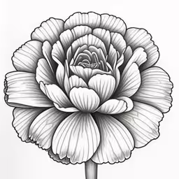 the drawing of a flower is not a good idea,black and white flower drawn in pencil