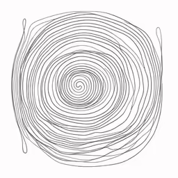 lines are shown as the shape of a circle