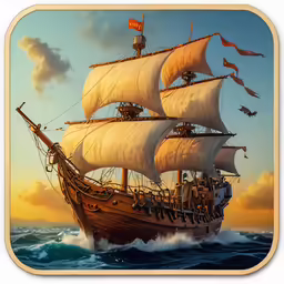 an image of a large boat in the ocean