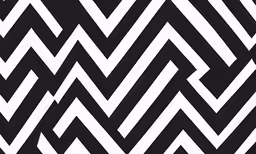 an image of a black and white chevroned pattern